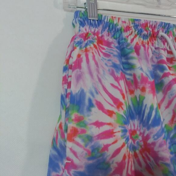 Cabana by Crown & Ivy Sparkler Tie Dye Swim Trunks Size Small - Picture 4 of 7